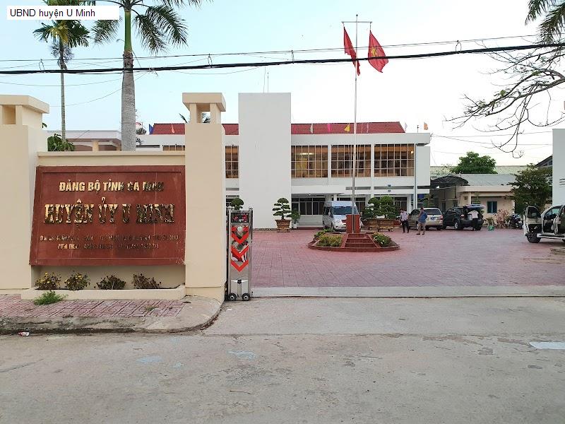 UBND huyện U Minh